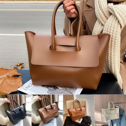 Fashion Women Shoulder Bags Large Capacity Handbags Simple Retro Tote