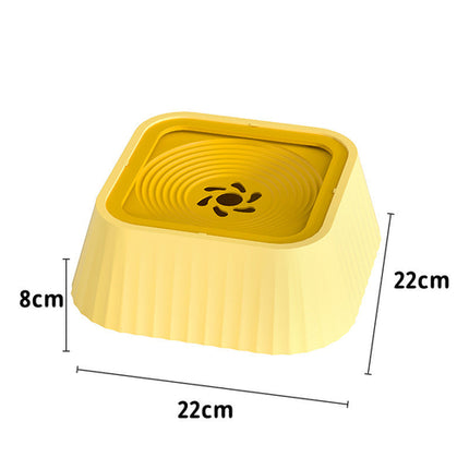 Pets Dog Cat Bowl Floating Bowl Water Drinker Not Wet Mouth Splash