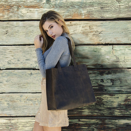 Raw Edge Tote