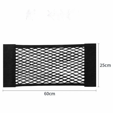 Luggage Storages Car Trunk Storage Bag Double Stretch Velcro Car Storage Net Bag Mesh Storages Net Bag Car Net