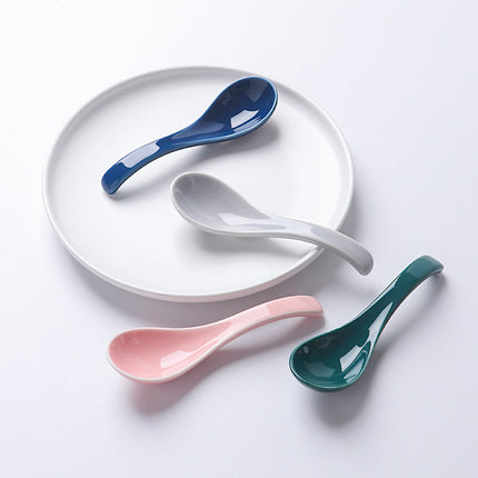 Ceramic Spoons For Eating, Small Spoons, Porcelain Spoons, Creative