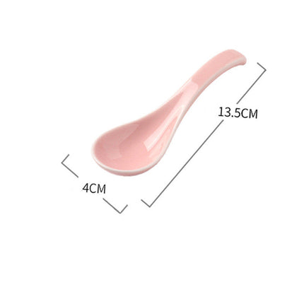 Ceramic Spoons For Eating, Small Spoons, Porcelain Spoons, Creative