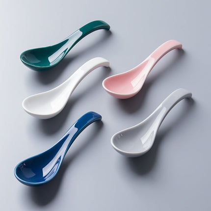 Ceramic Spoons For Eating, Small Spoons, Porcelain Spoons, Creative