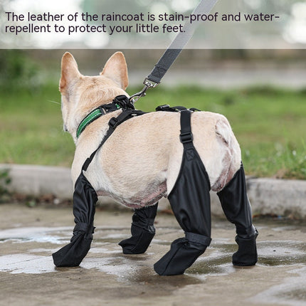 Waterproof Dog Shoes Adjustable Dog Boots Pet Breathbale Shoes For