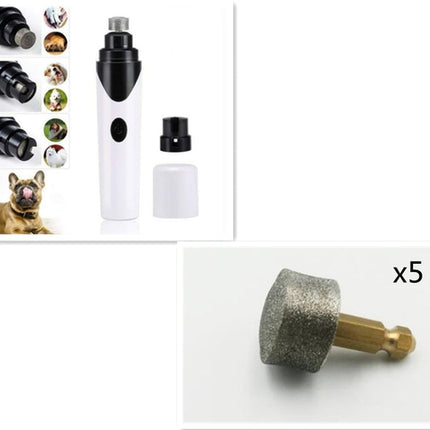 Pet Dog Cat Pencil Sharpener, Electric Nail Clippers Cleaning Nail