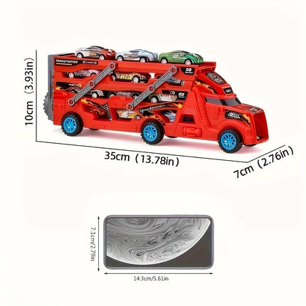 Energy-releasing Deformation Catapult Toy Car Set