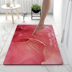 40x60cm / Marble Begonia Red