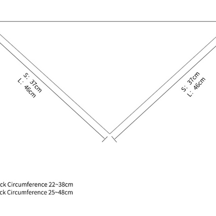 Washable Dog Bandanas