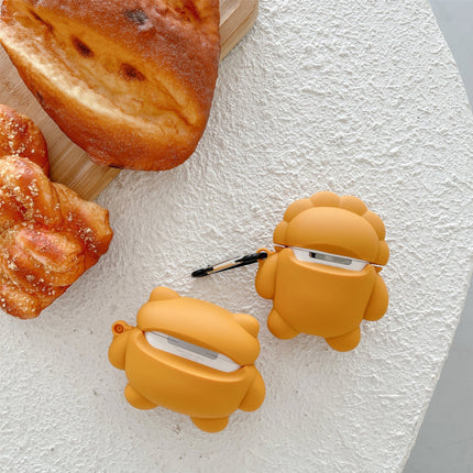 Muscle Bear Cartoon Silicone Earphone Case