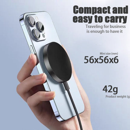 The Qi Wireless Charger 15w Magnetic Wireless Fast Charging Is