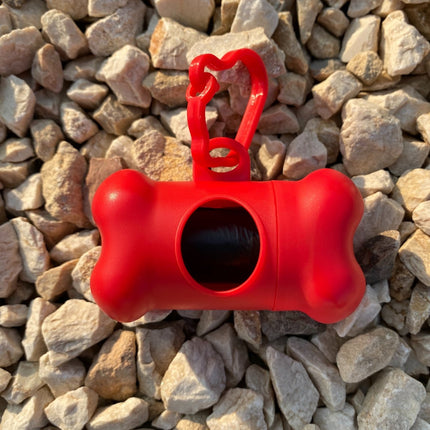 DogBone Poop Bag Dispenser with Bags