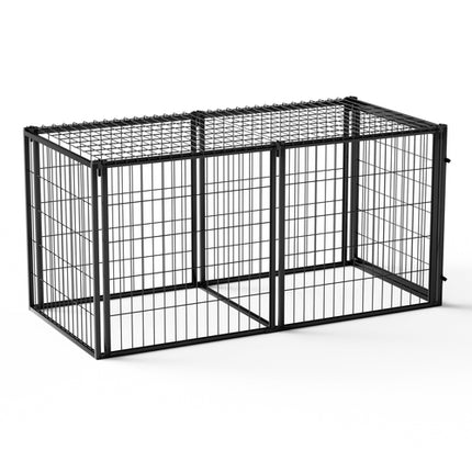 Dog Crate 63' Dog Kennel for Small Medium Dogs, Puppy Dog Playpen with