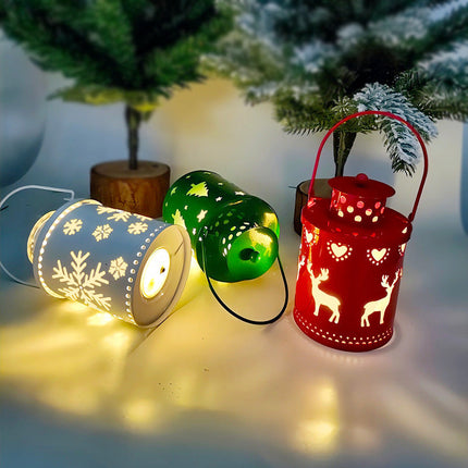 Christmas Candle Lights LED Small Lanterns Wind Lights Electronic