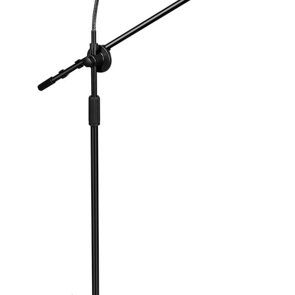 Adjustable Mic Stand with Boom Arm & Phone Holder-3