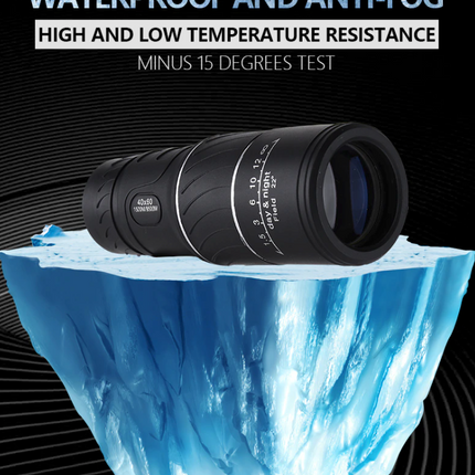 40X60 Monocular Binoculars With Night Vision BAK4 Prism High Power