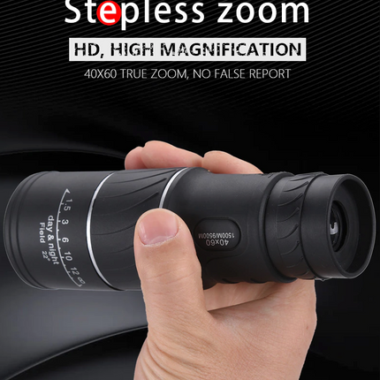 40X60 Monocular Binoculars With Night Vision BAK4 Prism High Power