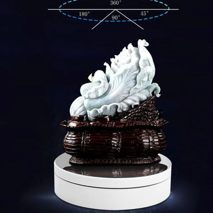 360° Electric Motorized Rotating Display Stand Jewelry Photography