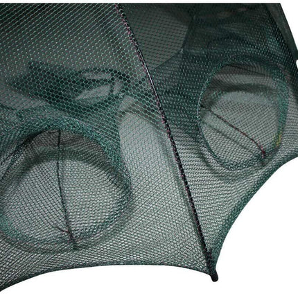 Fishing Bait Trap Crab Net Crawdad Shrimp Cast Dip Cage Fish Minnow