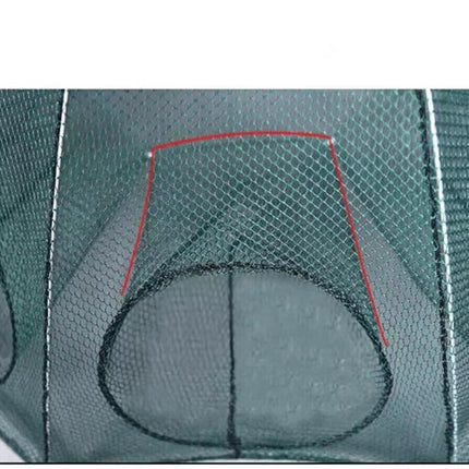 Fishing Bait Trap Crab Net Crawdad Shrimp Cast Dip Cage Fish Minnow