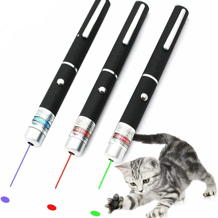 3 Packs 900Mile Laser Pointer Pen Green Blue Red Light Visible Beam
