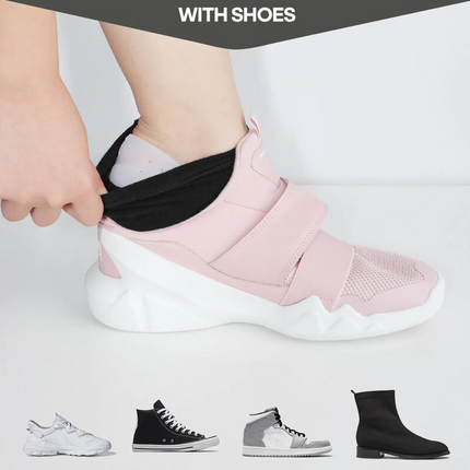 Concealed Footbed Enhancers Invisible Height Increase Silicone Insoles