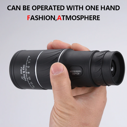 40X60 Monocular Binoculars With Night Vision BAK4 Prism High Power