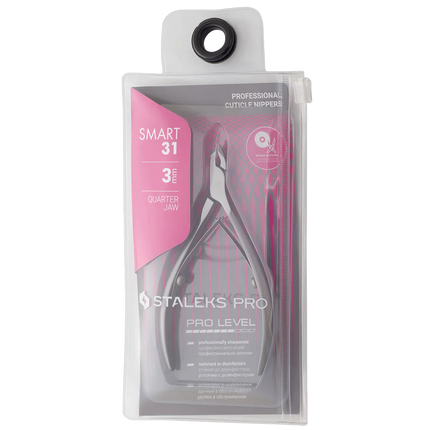 STALEKS Pro Smart 31 Professional Cuticle Nippers 3 mm Ns-31-3-4