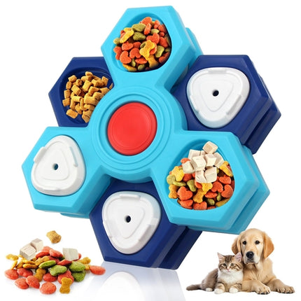 4 Layers Slow Feeder Puzzle Dog Bowls Assemble Slow Eating Bowl For