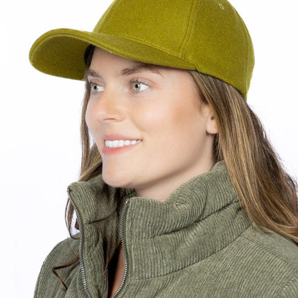 Wool Baseball Hat with Leash Matching Set