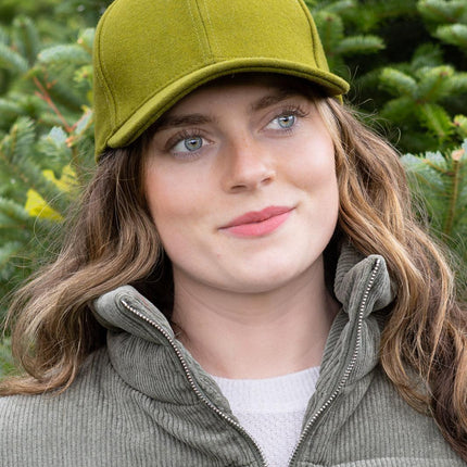 Wool Baseball Hat with Leash Matching Set