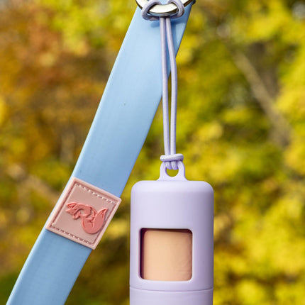 Lilac Poop Bag Carrier