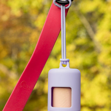 Lilac Poop Bag Carrier