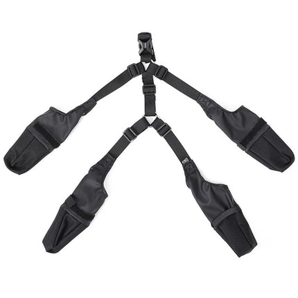 Waterproof Dog Shoes Adjustable Dog Boots Pet Breathbale Shoes For