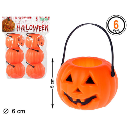 Pumpkin 6 Pieces Halloween