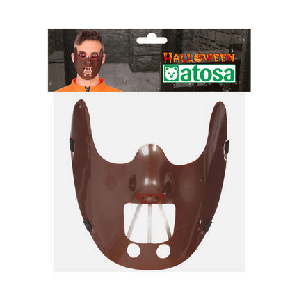 Mask Lecter Halloween Brown