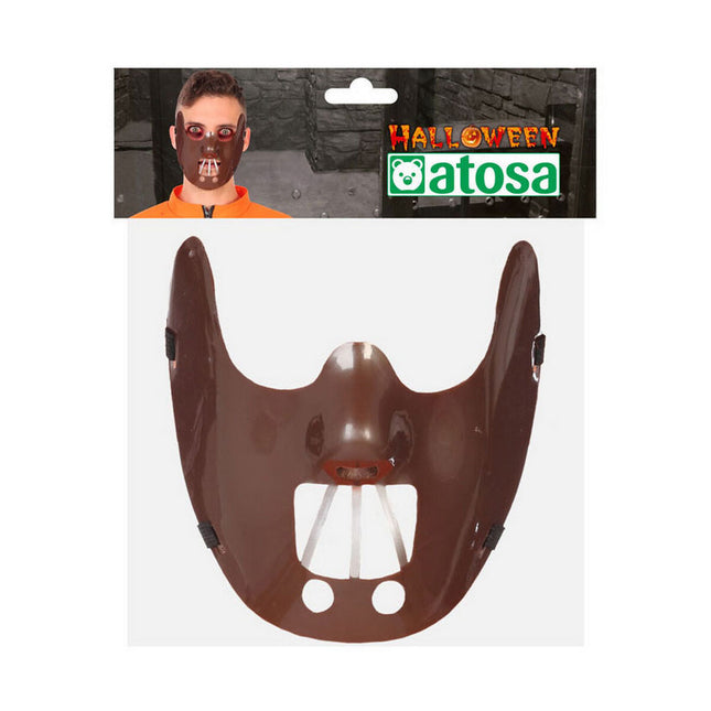 Mask Lecter Halloween Brown