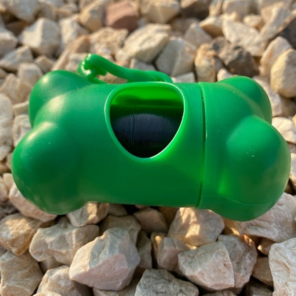DogBone Poop Bag Dispenser with Bags