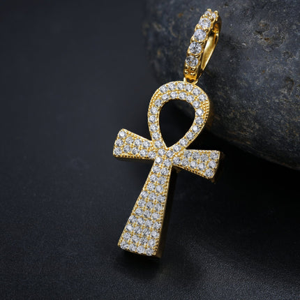 ICED BEAUTIFUL ANK NECKLACE PENDANT