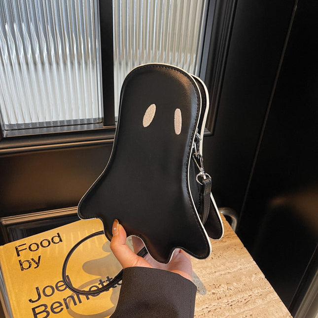 Women's Halloween Ghost Kid Messenger Bag