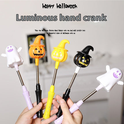 Halloween Decoration Pumpkin Lamp Children's Toy Hand Stick Props