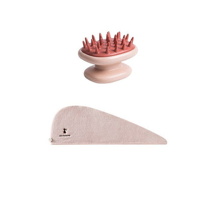 Silicone Head Body Scalp Massage Shampoo Brush Multiple Color Promote
