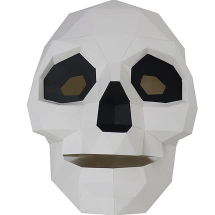 Spooky Skull Design Craft Mask for Halloween DIY Project