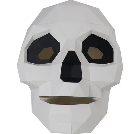 Spooky Skull Design Craft Mask for Halloween DIY Project