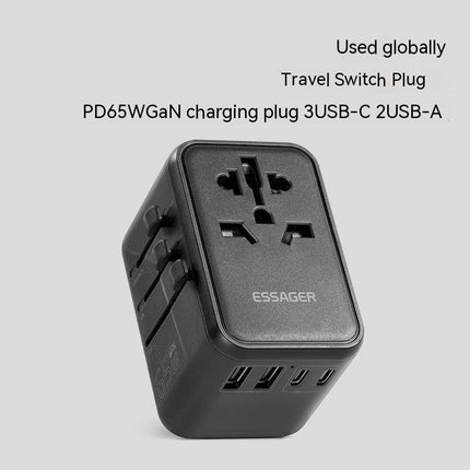 65W Power Adapter Worldwide Voltage Adapter
