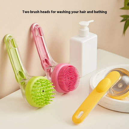 Dogs Cats Pets Brush Pet Bath Brush Cleaning Brushes Long Handle