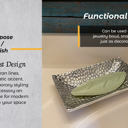 Multi-Purpose Soap Dish / Jewelry Bowl