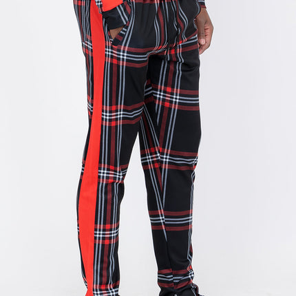 Plaid Out Track Pants