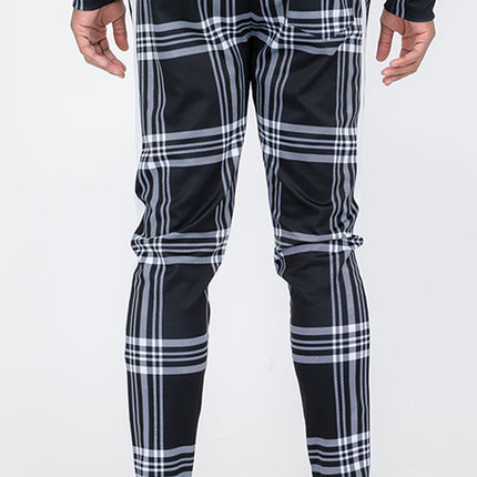 Plaid Out Track Pants