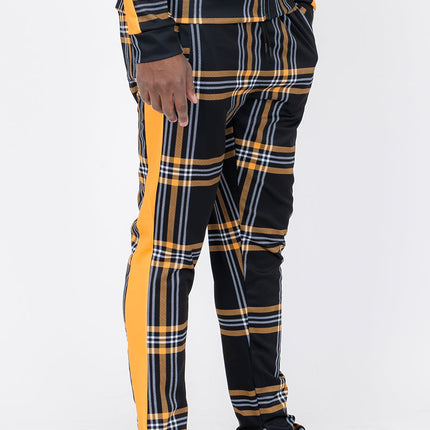 Plaid Out Track Pants