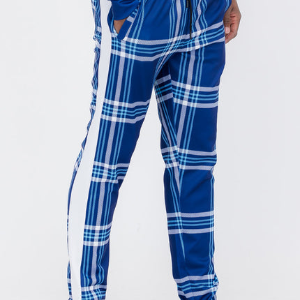 Plaid Out Track Pants